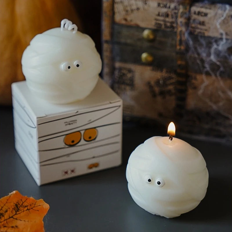 Handmade Halloween Scented Candles – Skull, Pumpkin & Tombstone Designs - candletown.net