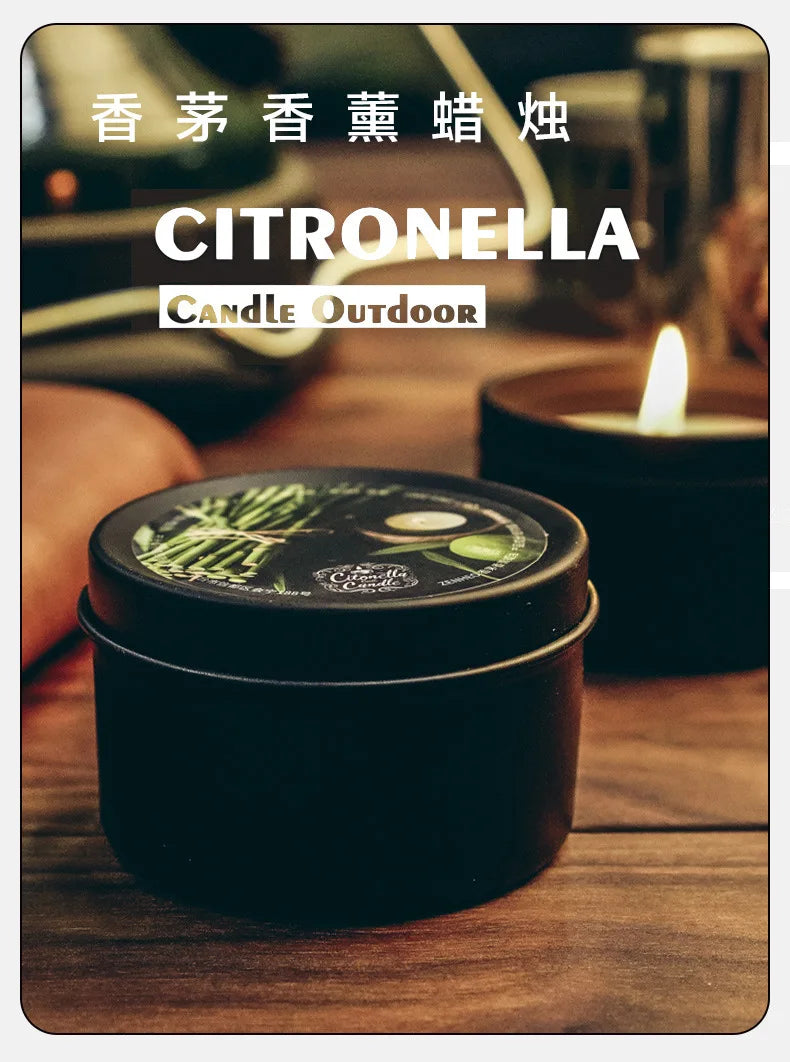 180g Citronella Candle – Natural Mosquito Repellent for Outdoors & Home - candletown.net