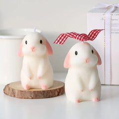 Bunny Scented Candle – Handmade Soy Wax Candle for Home & Gifts - candletown.net