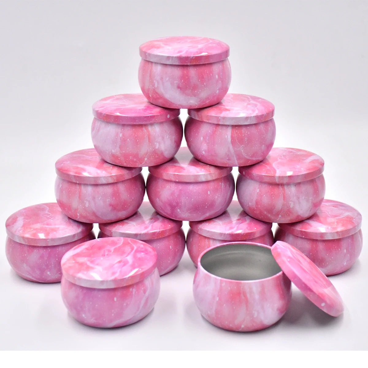 4oz (1,18 dl) Candle Tins – Set of 12 - candletown.net