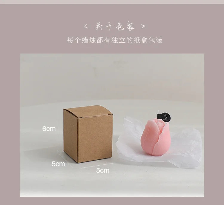 Tulip Scented Candles – Handmade Decorative Flower Candles - candletown.net