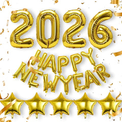 23-Piece 2026 Happy New Year Balloon Set