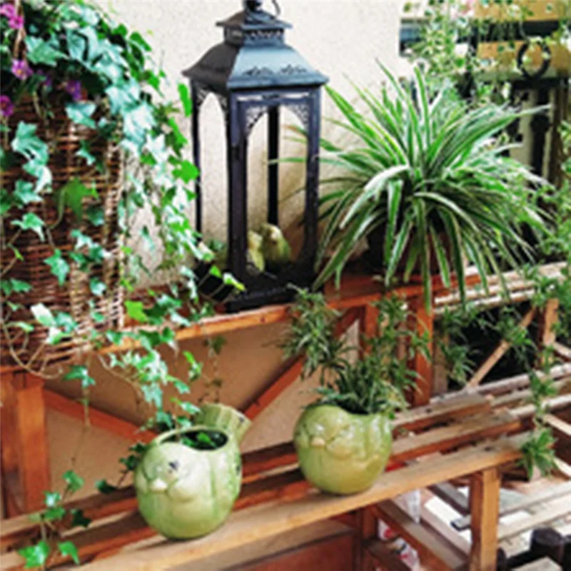 Black Metal Outdoor Candle Lantern