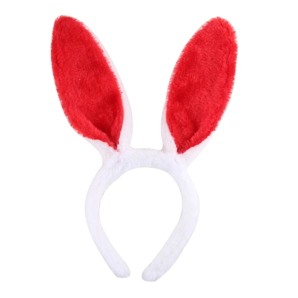 Plush Bunny Ears Headband – Cute & Soft for Easter & Cosplay - candletown.net