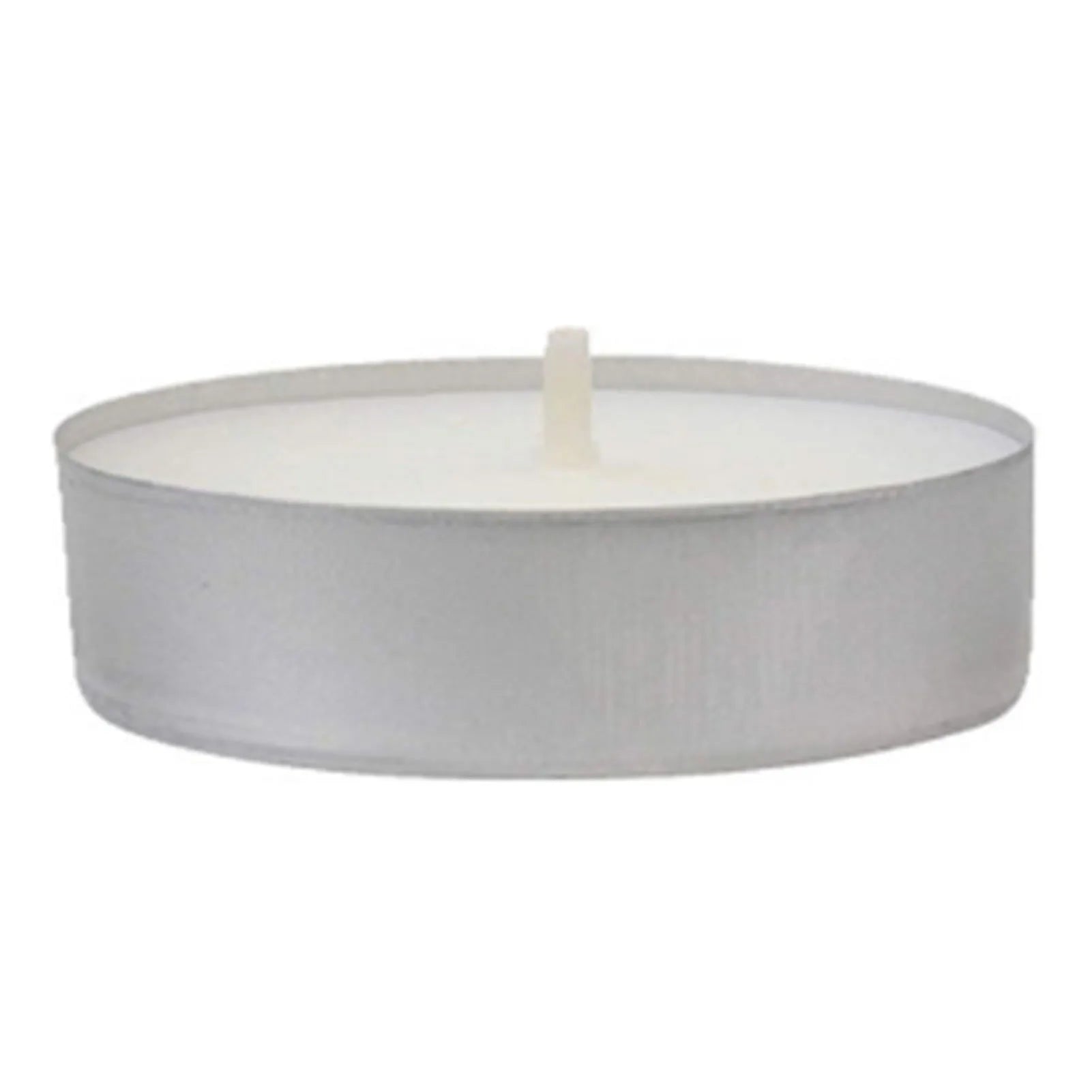 100 Pack Unscented Tea Light Candles - candletown.net