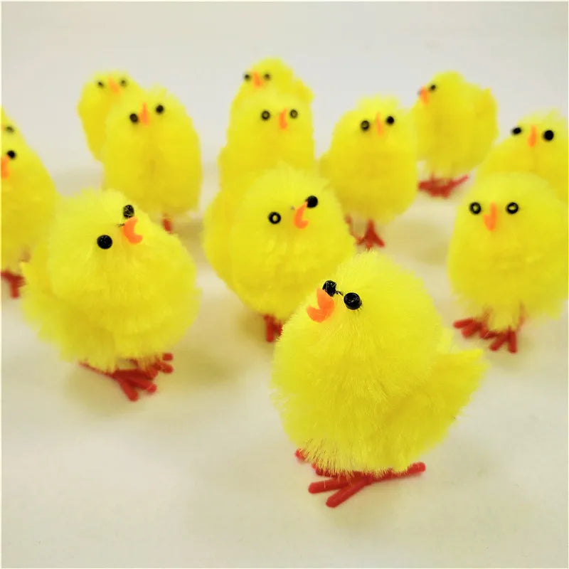 Mini Easter Chick Decoration – Soft & Cute Easter Ornaments - candletown.net