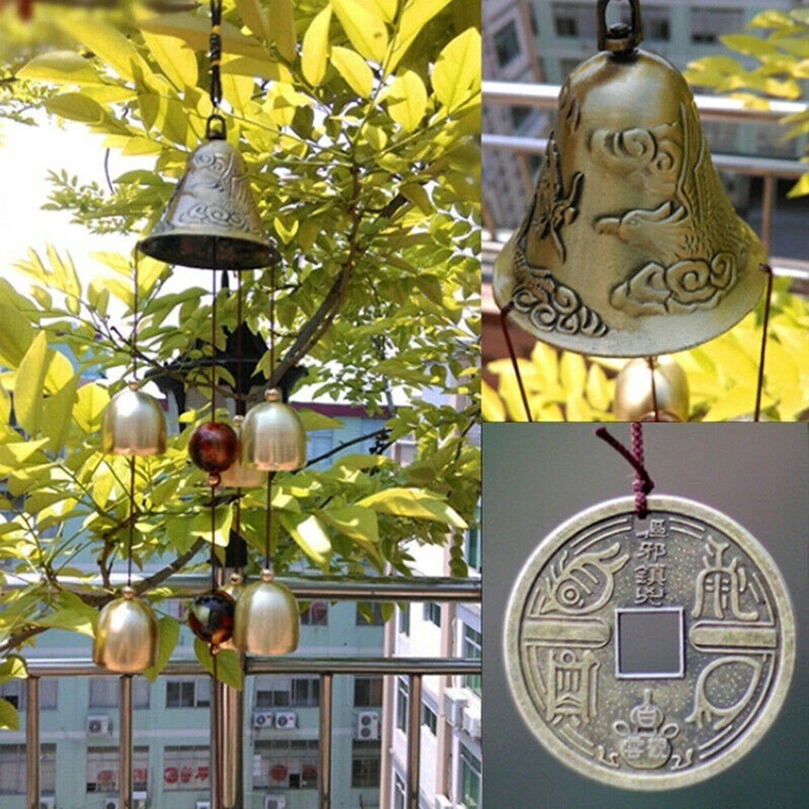6 Bell Metal Wind Chime