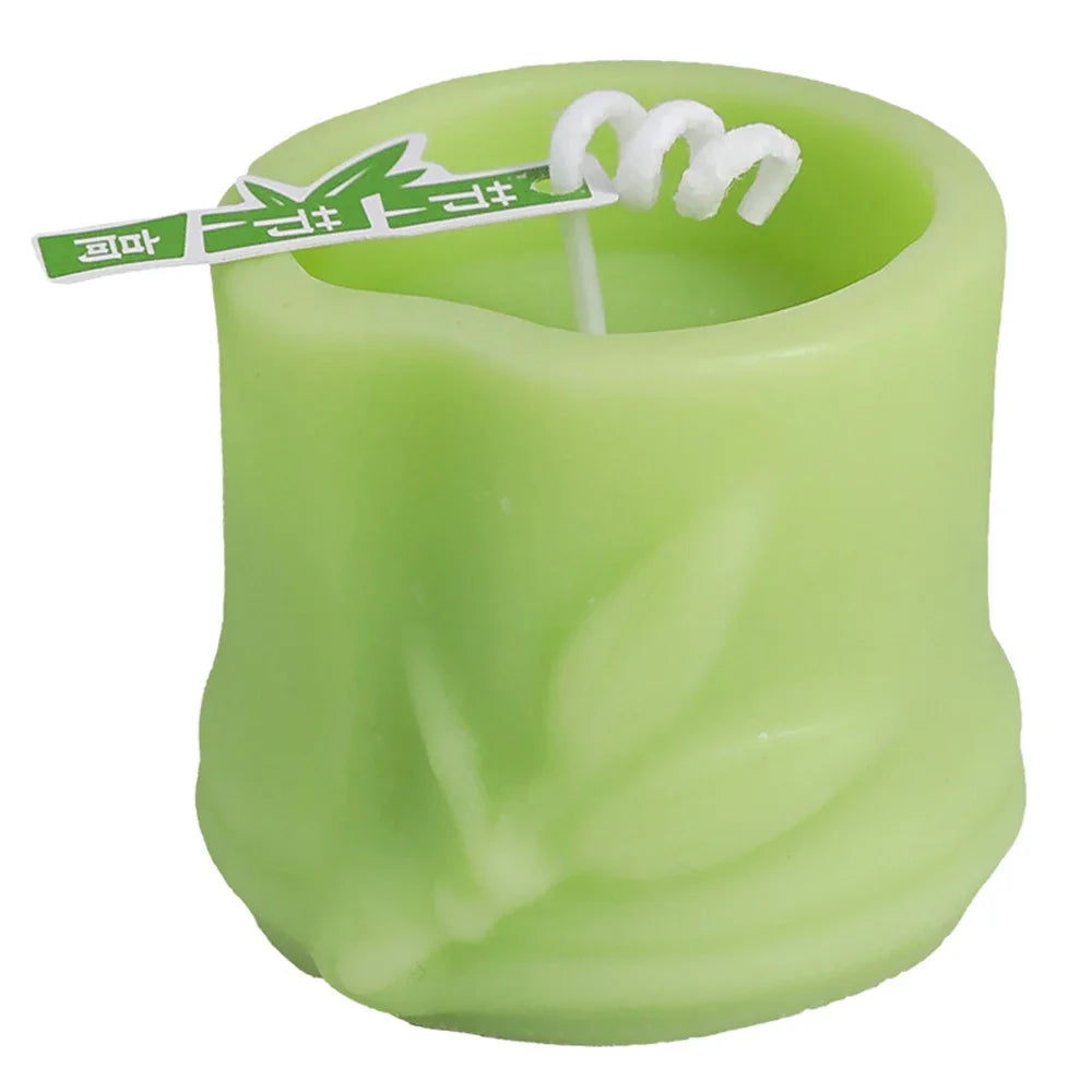 Bamboo-Shaped Scented Candle – Decorative & Aromatic - candletown.net