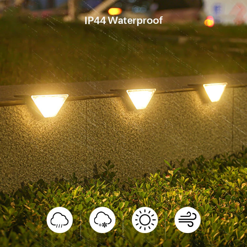 8Pcs Solar LED Step Lights - candletown.net