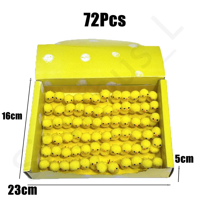 Mini Easter Chick Decoration – Soft & Cute Easter Ornaments - candletown.net