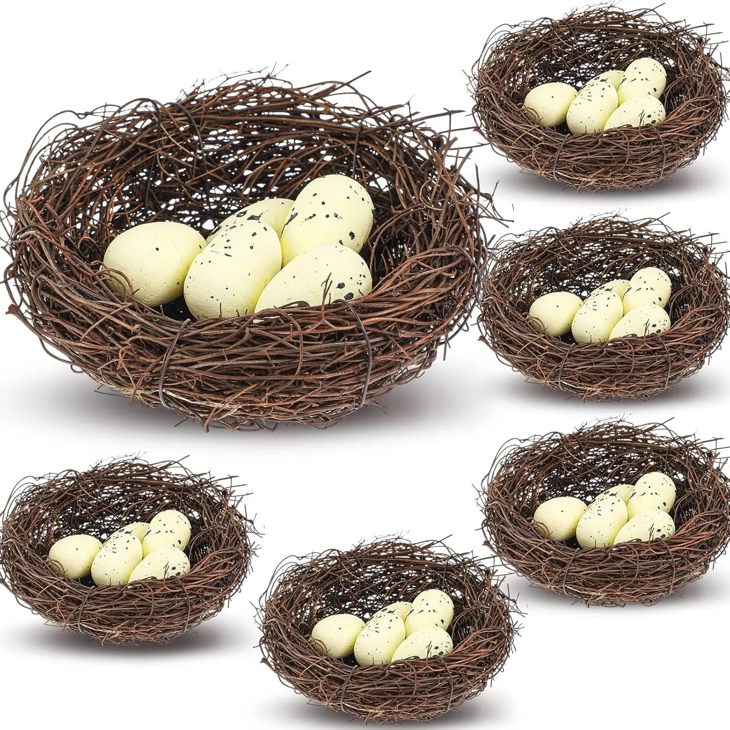 50pcs Artificial Easter Eggs – DIY Craft & Home Decoration - candletown.net