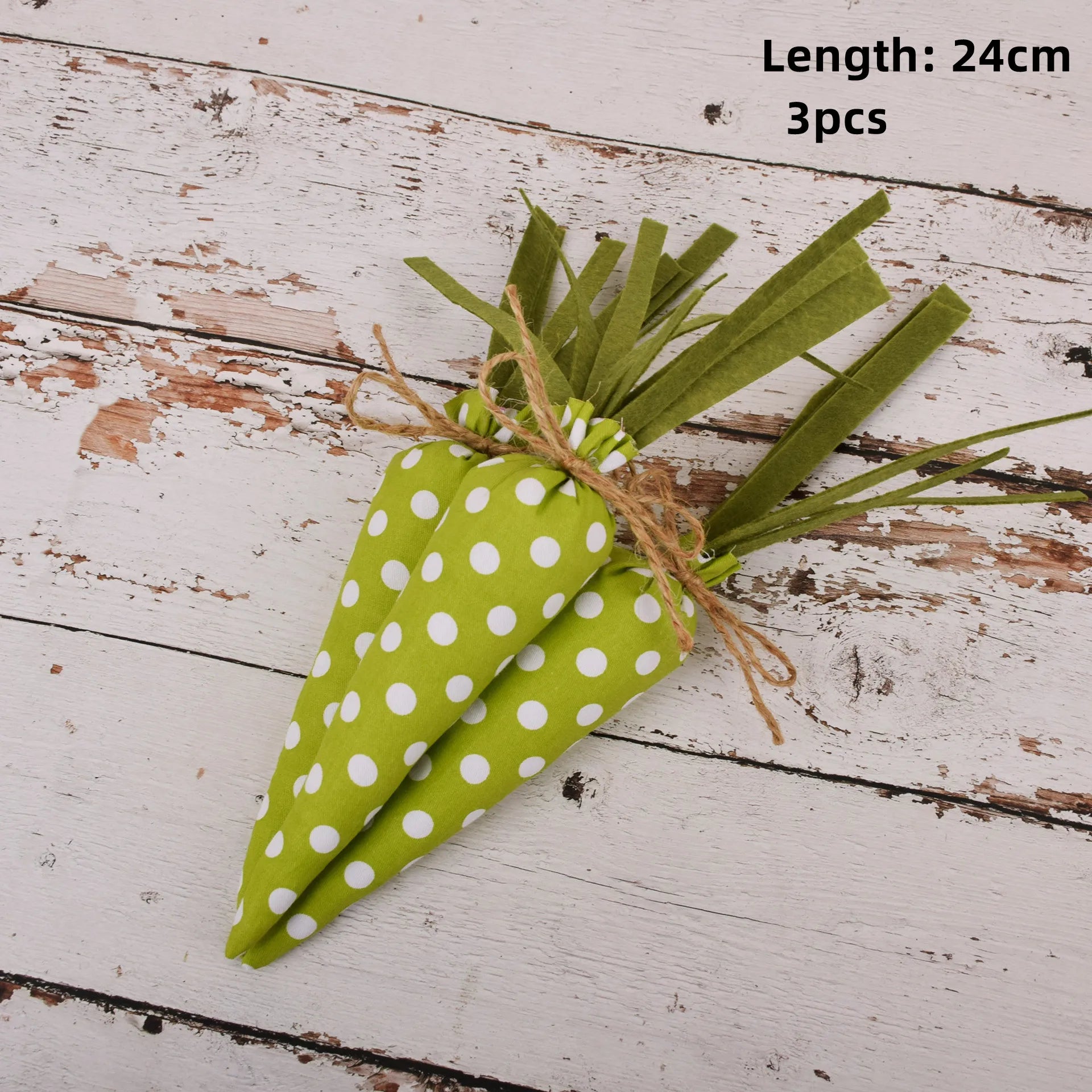 Cotton Easter Rabbit Carrot Ornament – Adorable Easter Decoration - candletown.net