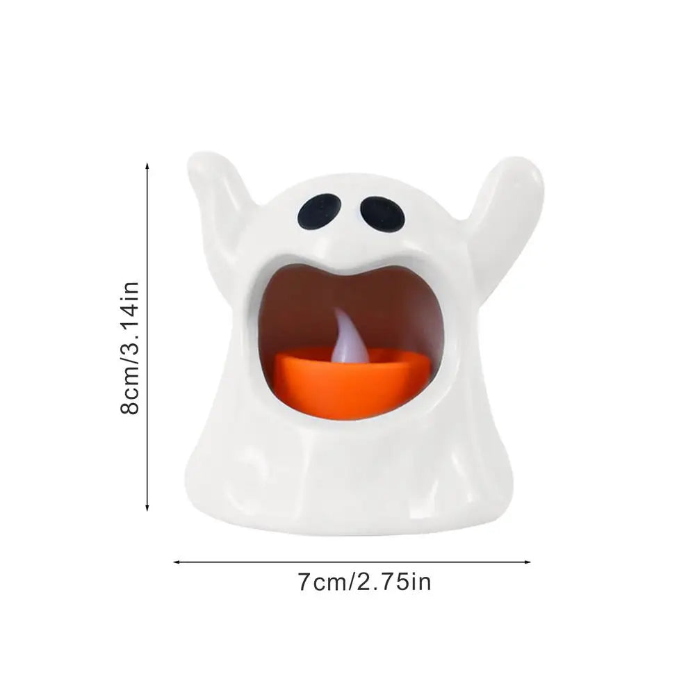 Halloween Ghost LED Flameless Candle Decoration - candletown.net