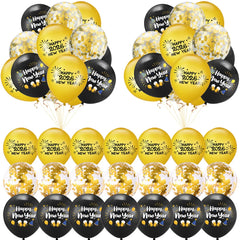 2026 New Year Latex Balloons