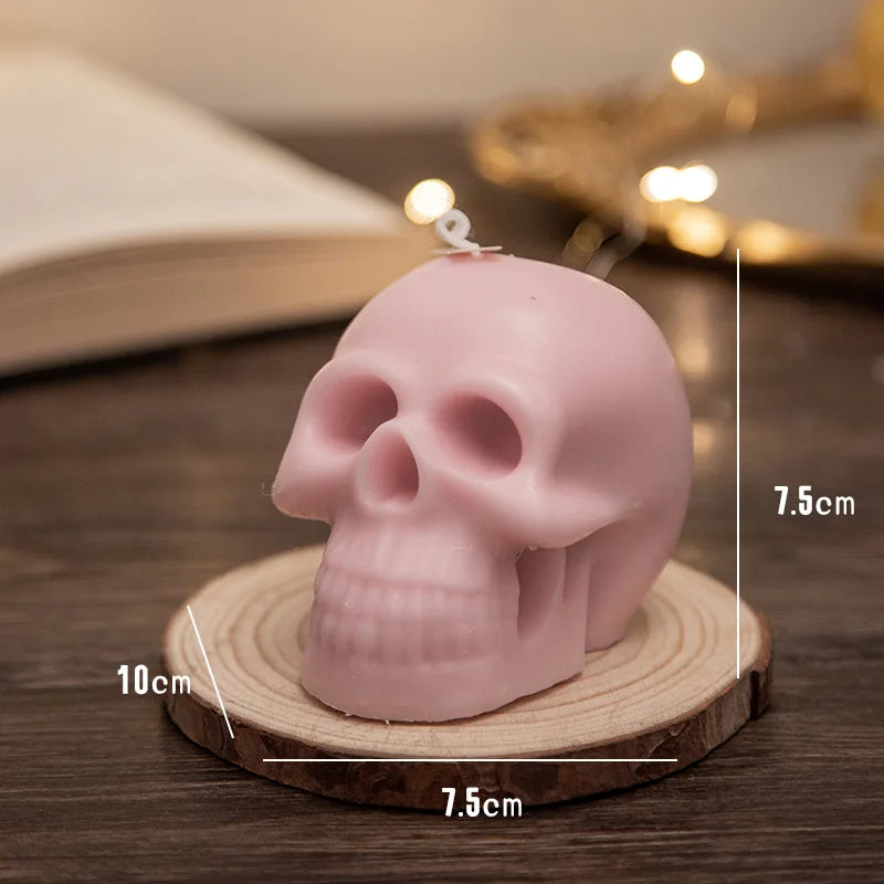 Halloween Skull Scented Candle - Handmade Aroma Candles for Home Decoration - candletown.net
