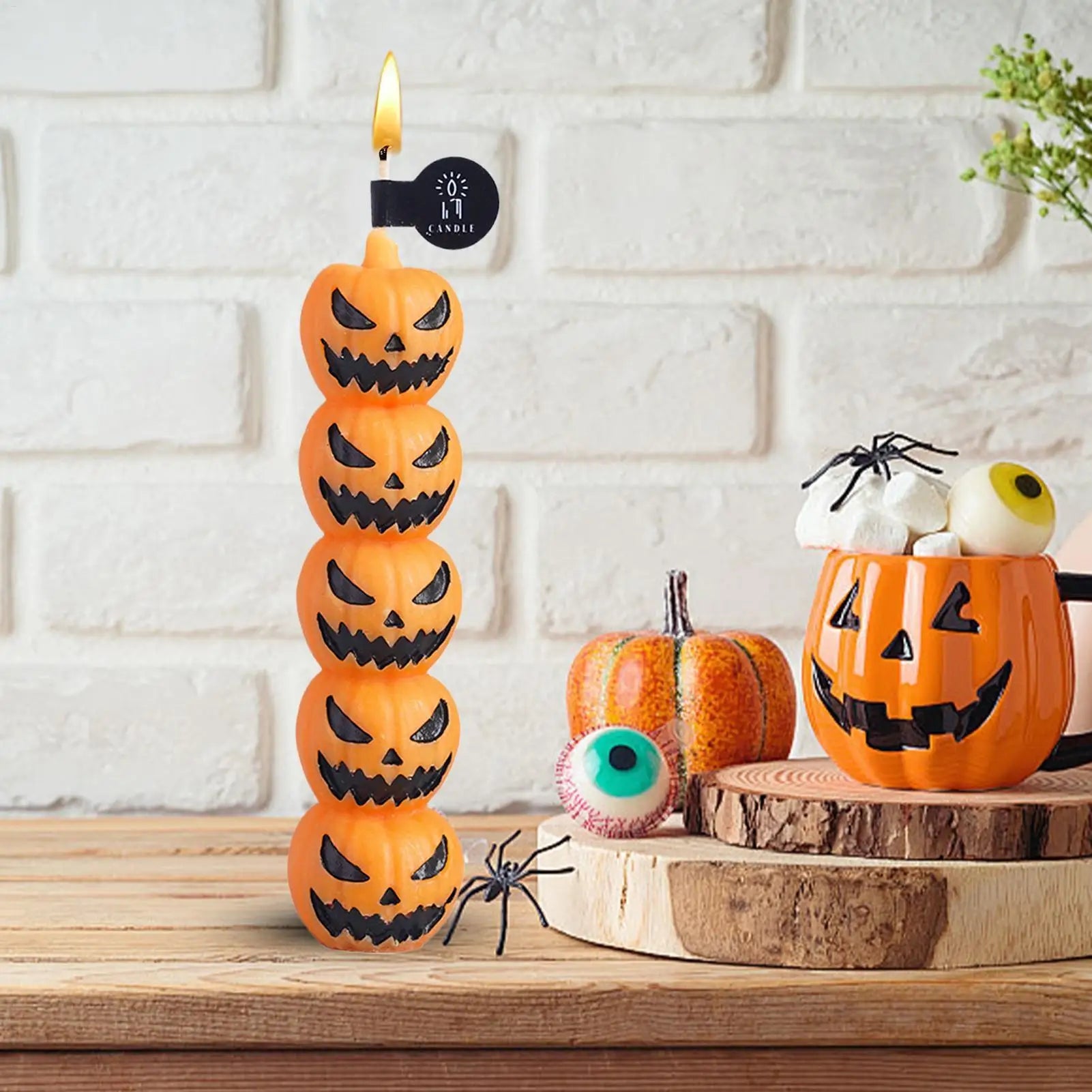 Halloween Scented Candle – Skull, Pumpkin & Finger Shapes - candletown.net