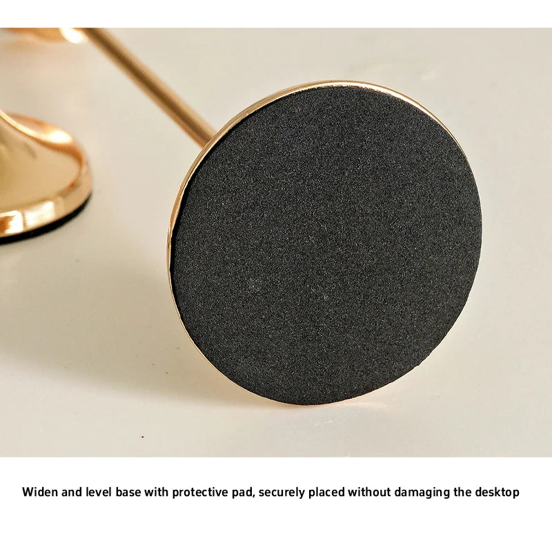 Vintage Metal Candle Holder Set (3 pcs)