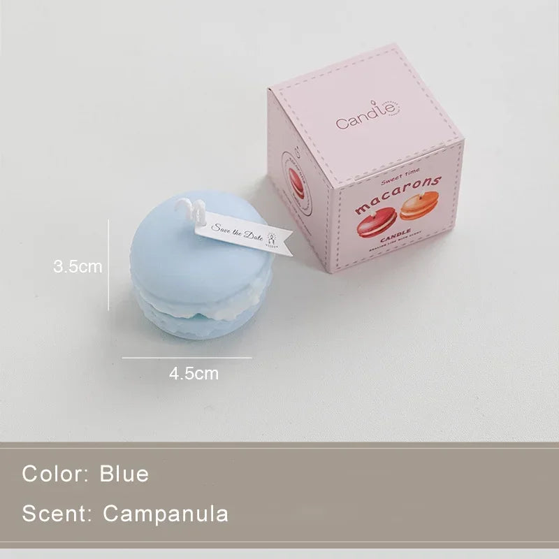 Scented Macaron Candles - Adorable Pastel Color Candle For Gift And Decoration - candletown.net