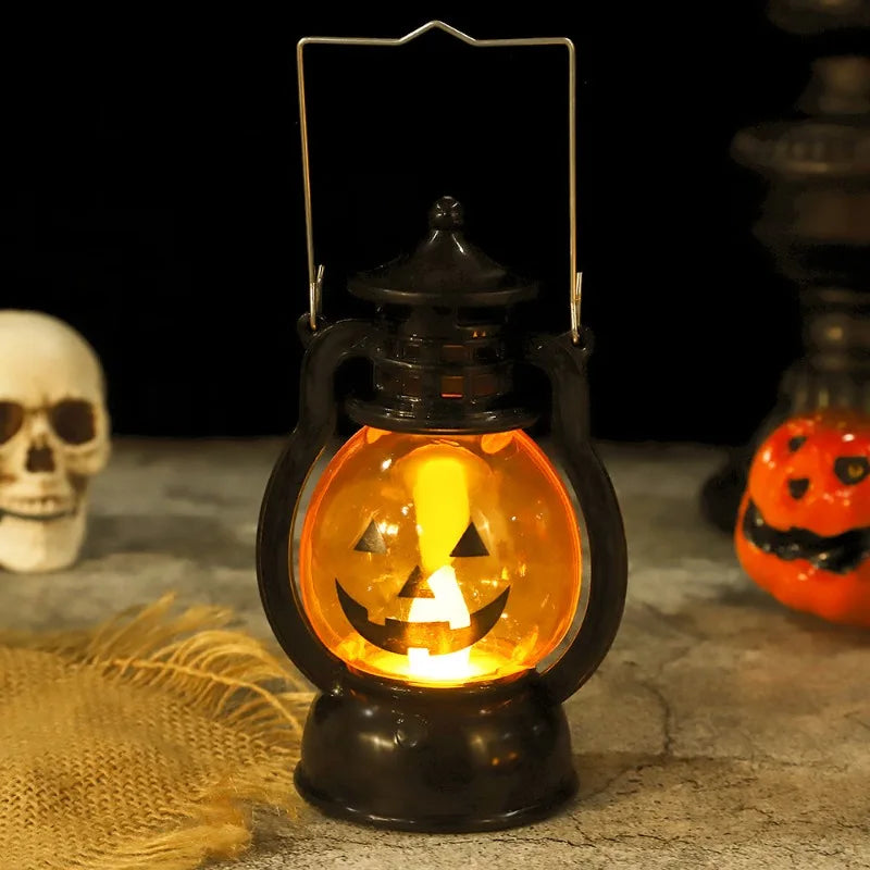 LED Halloween Pumpkin or Skull Lamp – Flameless Vintage Light - candletown.net