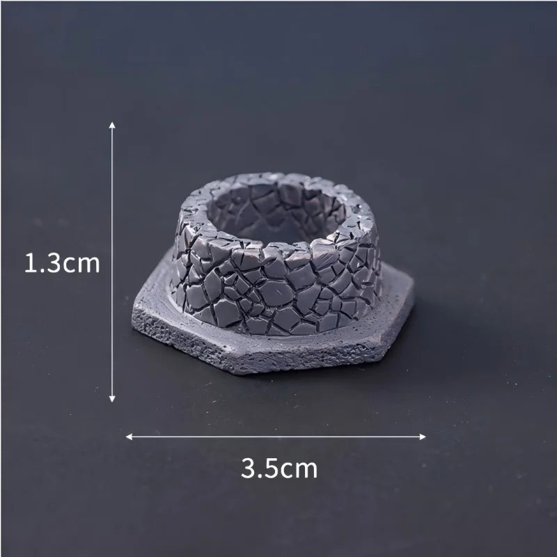 Mini Halloween Figurines – Resin Ghosts, Skulls & Tombstones for Spooky Decor - candletown.net