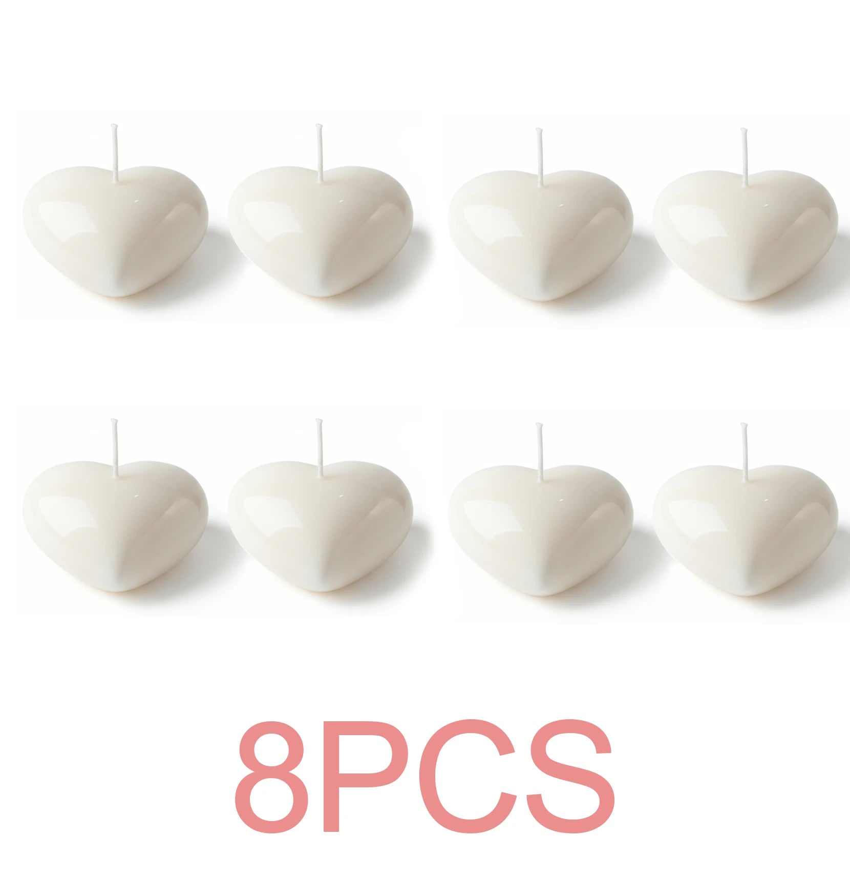 Heart Shaped Scented Candles – Valentine’s Day Set - candletown.net