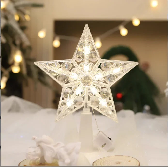 LED Christmas Tree Star Topper – 15 cm - candletown.net