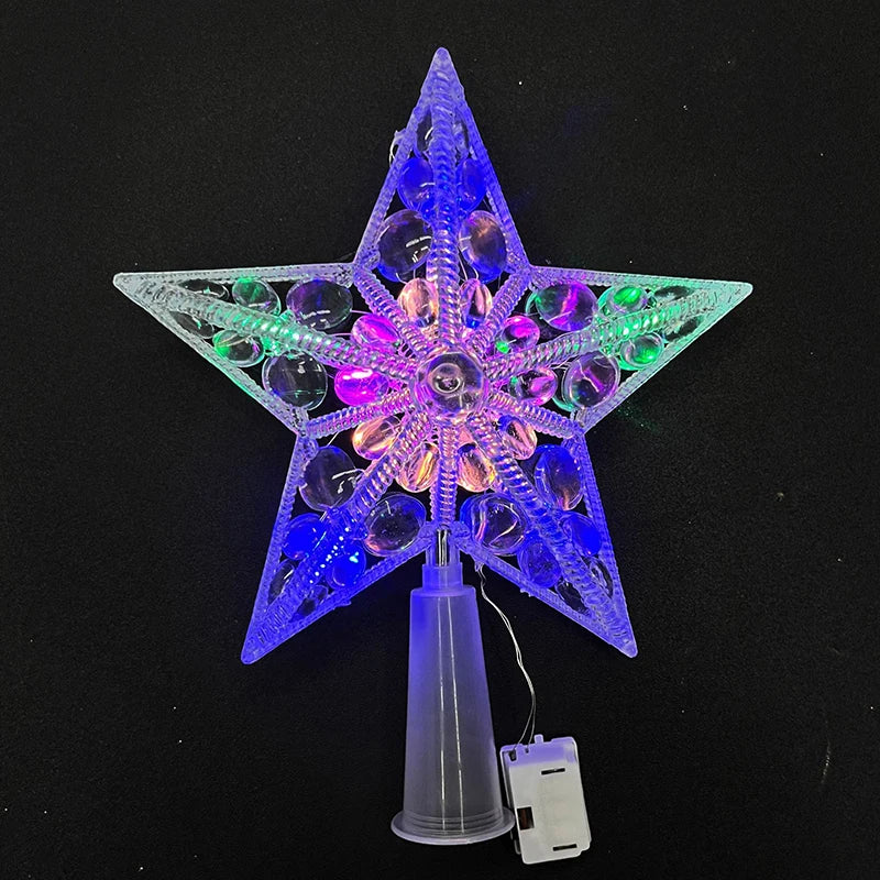 LED Christmas Tree Star Topper – 15 cm - candletown.net