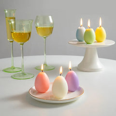 2pc Easter Egg Scented Scented Candle Creative Egg-shaped Religious Festival Atmosphere Display, Egg-shaped Candle - candletown.net