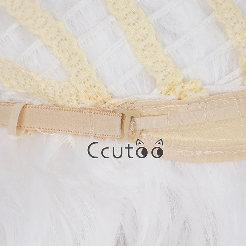 Santa Claus Beard & Wig Set – Classic White Cosplay Costume Accessory