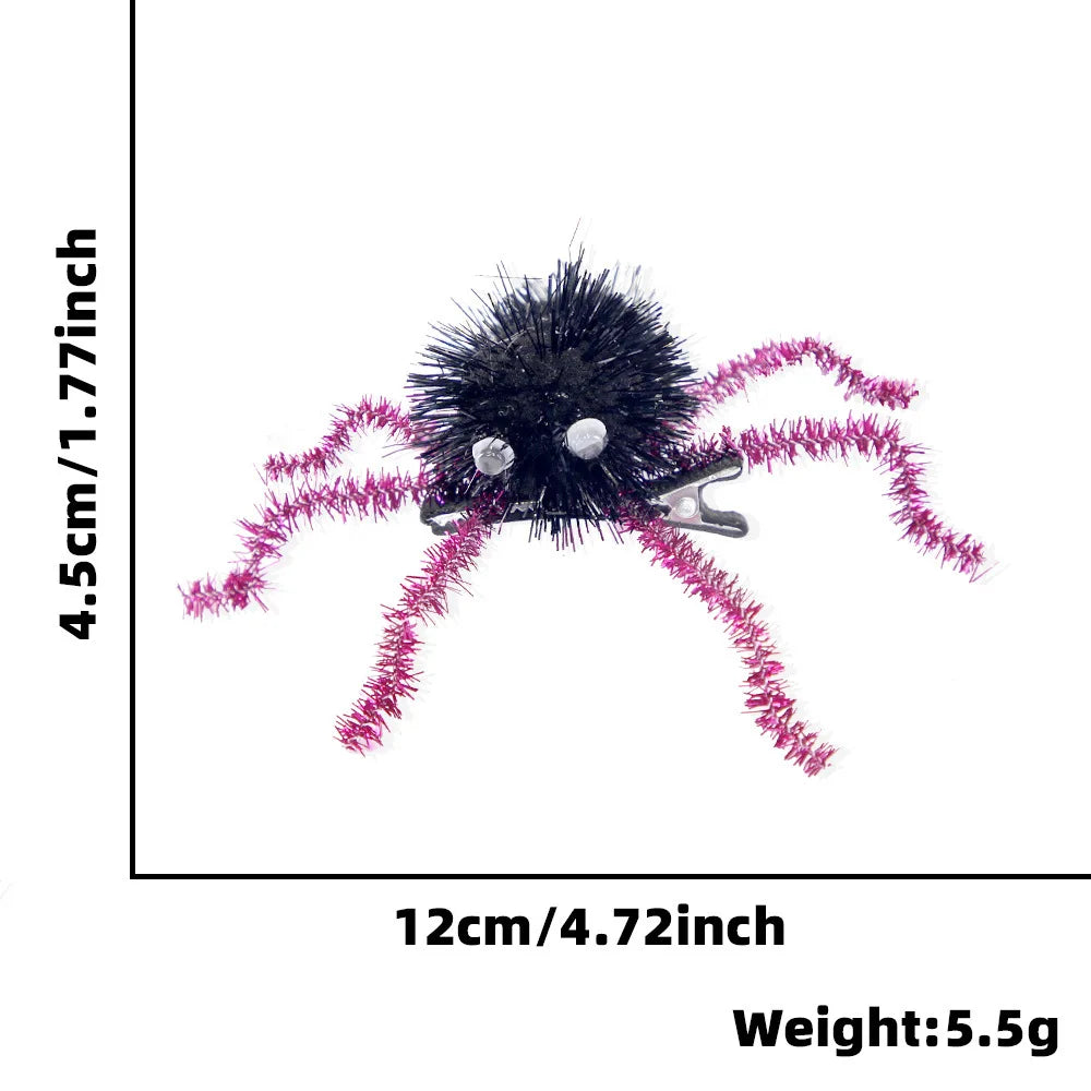 Halloween Spider & Bat Hair Clips - candletown.net