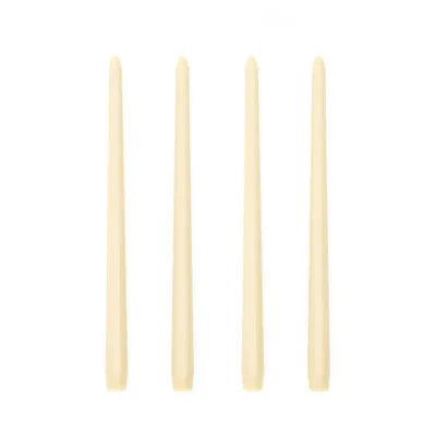 4pcs Colored Taper Candles – Elegant Long Dinner Set - candletown.net