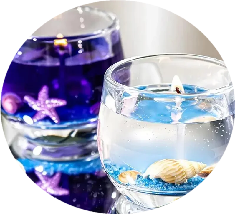 Transparent Crystal Gel Wax for Candle Making - candletown.net