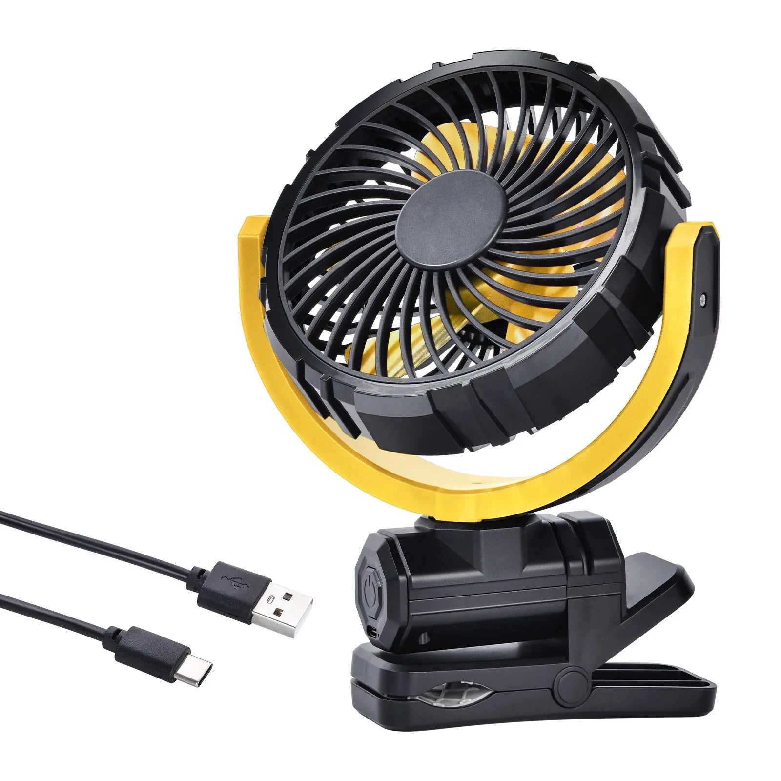 Portable Clip-On Fan for Stroller, Desk & Car