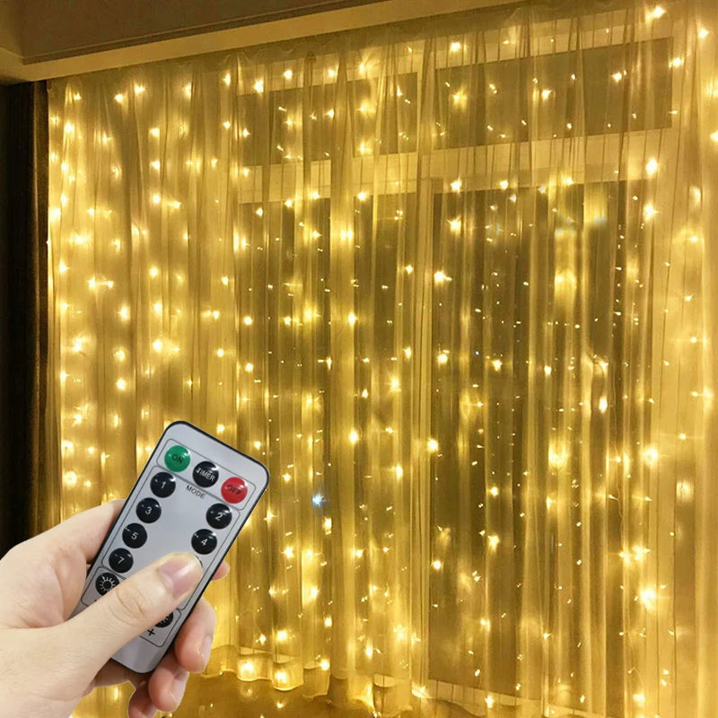 LED Curtain String Lights – Fairy Lights for Home & Holidays - candletown.net
