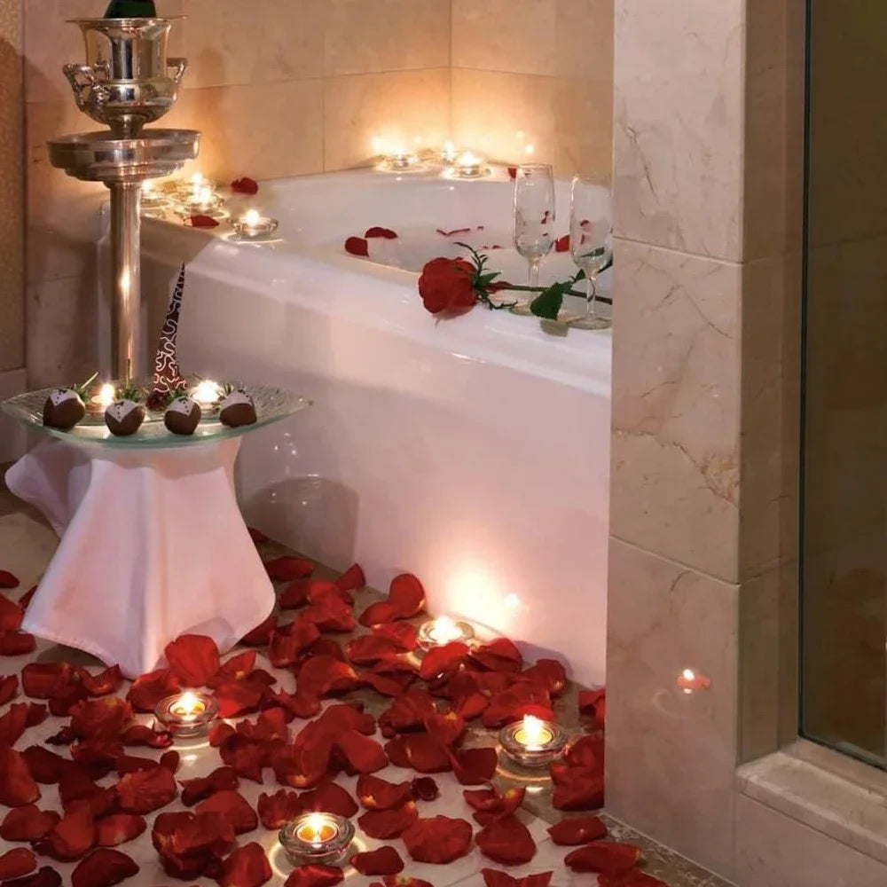 Artificial Rose Petals – Romantic Party & Table Decor - candletown.net