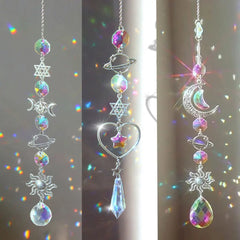 Crystal Wind Chime Rainbow Maker for Home and Garden - candletown.net