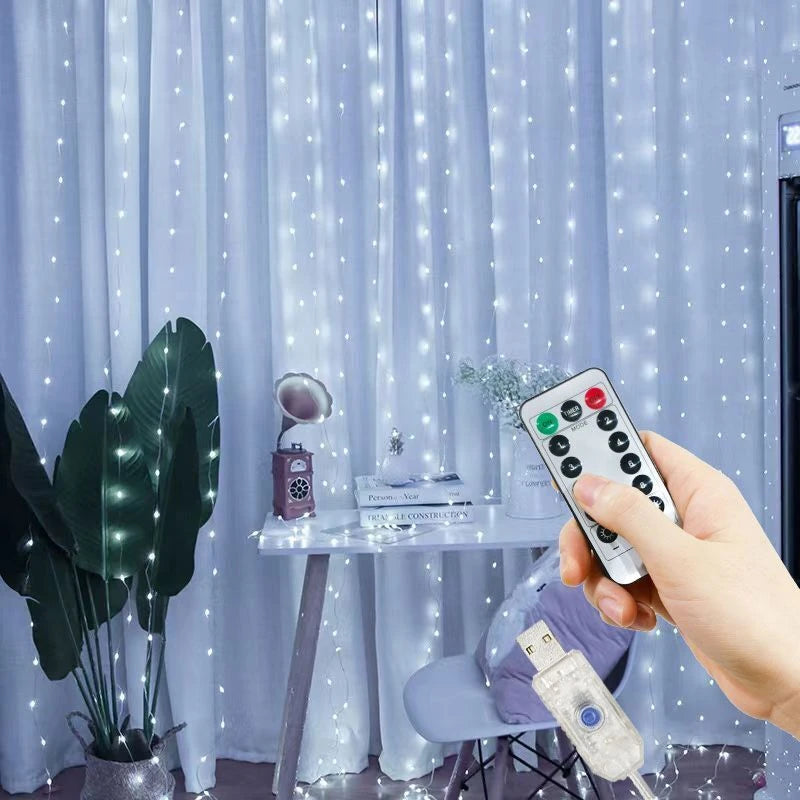 LED Curtain String Lights – Fairy Lights for Home & Holidays - candletown.net