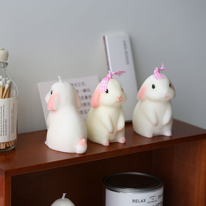 Bunny Scented Candle – Handmade Soy Wax Candle for Home & Gifts - candletown.net