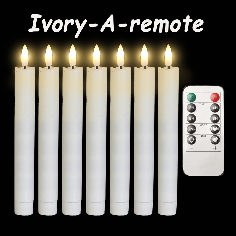 Flameless LED Taper Candles (12–300PCS) - candletown.net