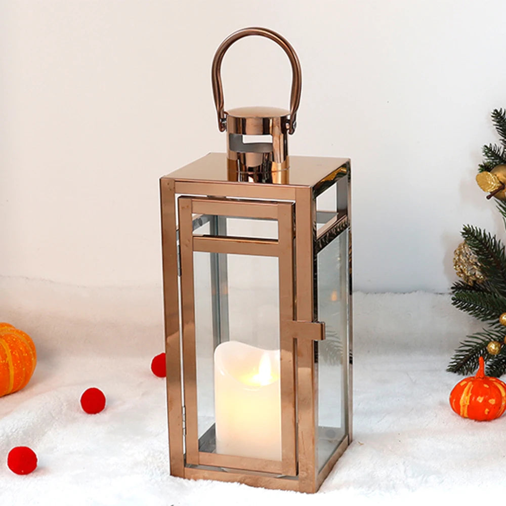 Stainless Steel Candle Lantern