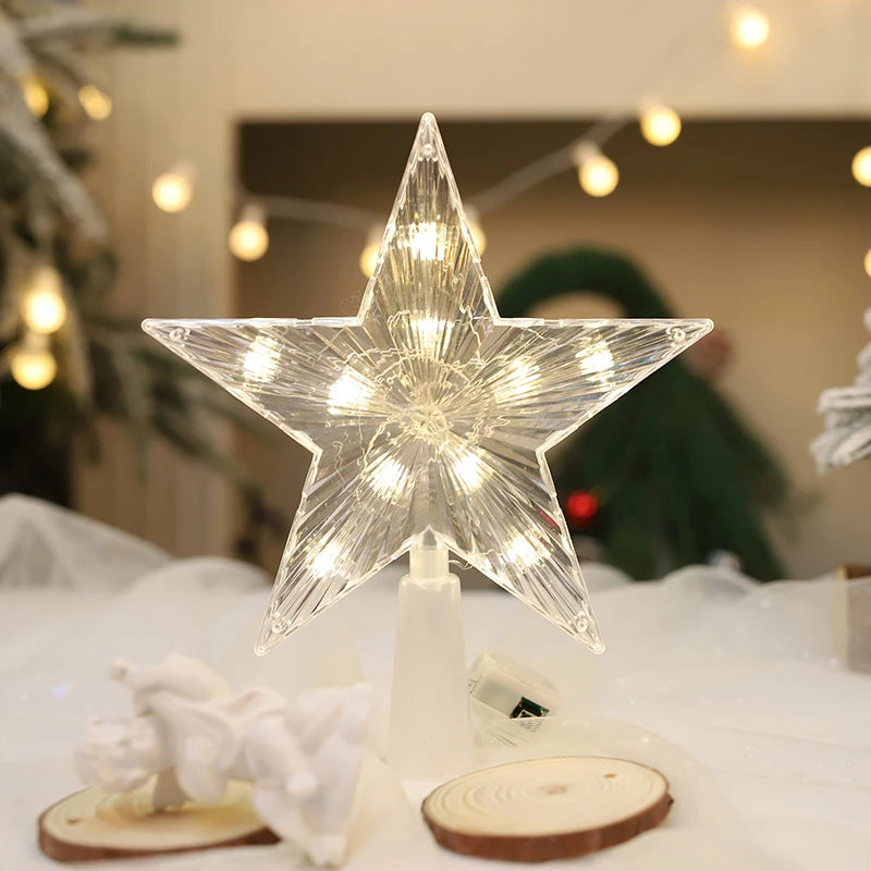 LED Christmas Tree Star Topper – 15 cm - candletown.net