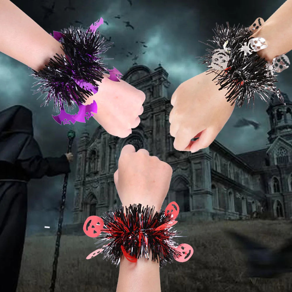 Halloween Costume Accessories Set – Glasses, Mask, Bat Hair Clip & Bracelet - candletown.net