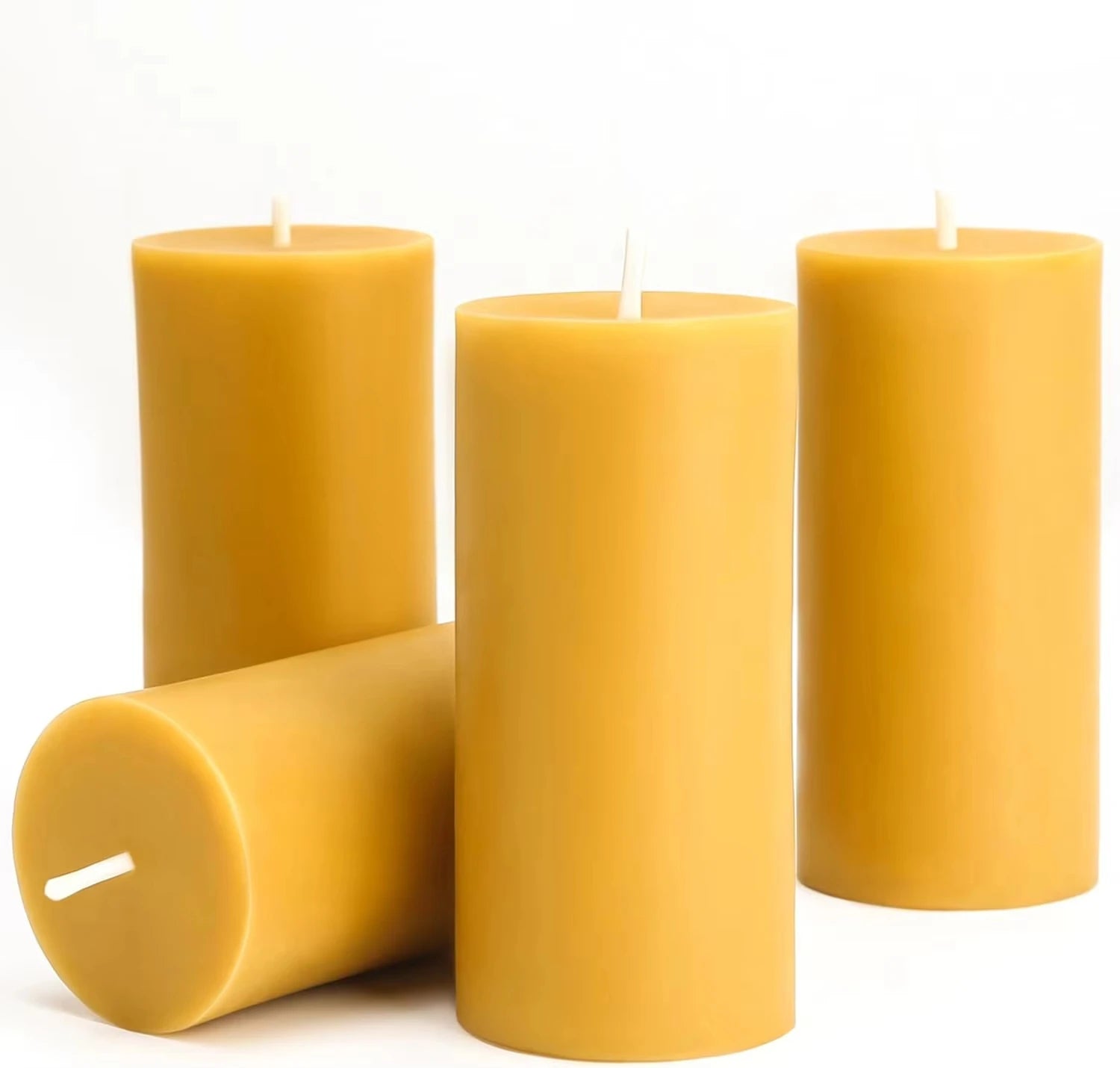 Beeswax Pillar Candles - candletown.net