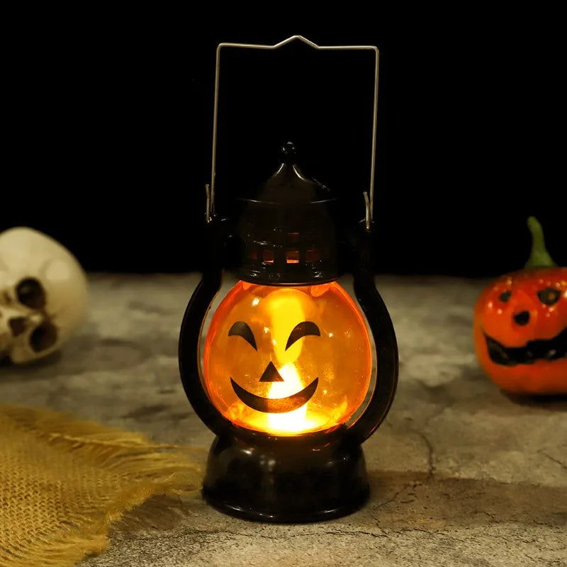 LED Halloween Pumpkin or Skull Lamp – Flameless Vintage Light - candletown.net