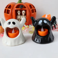 Halloween Ghost LED Flameless Candle Decoration - candletown.net