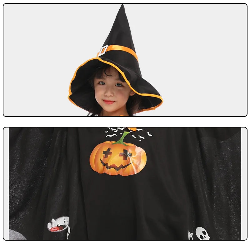 Toddler Witch Costume – Unisex Halloween Outfit for Kids - candletown.net