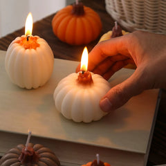 Kurpitsakynttilä – Halloween- ja Syyskoristekynttilä