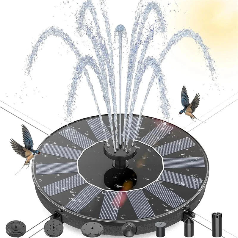 Solar Water Fountain Pump for Garden Ponds - candletown.net