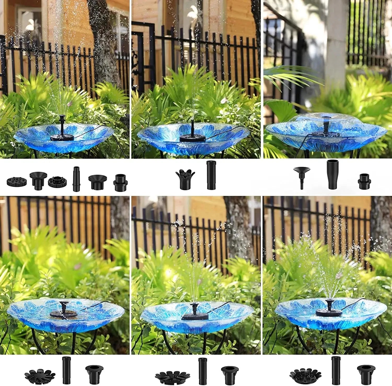 Solar Water Fountain Pump for Garden Ponds - candletown.net