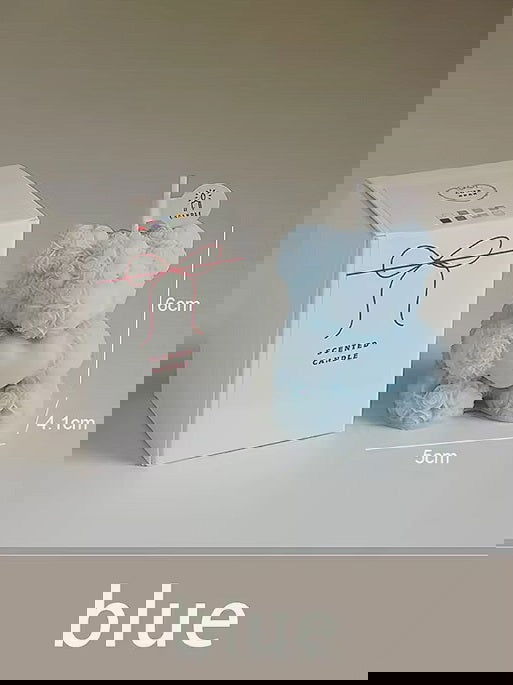 Valentine's Day Teddy Bear Scented Candle - candletown.net